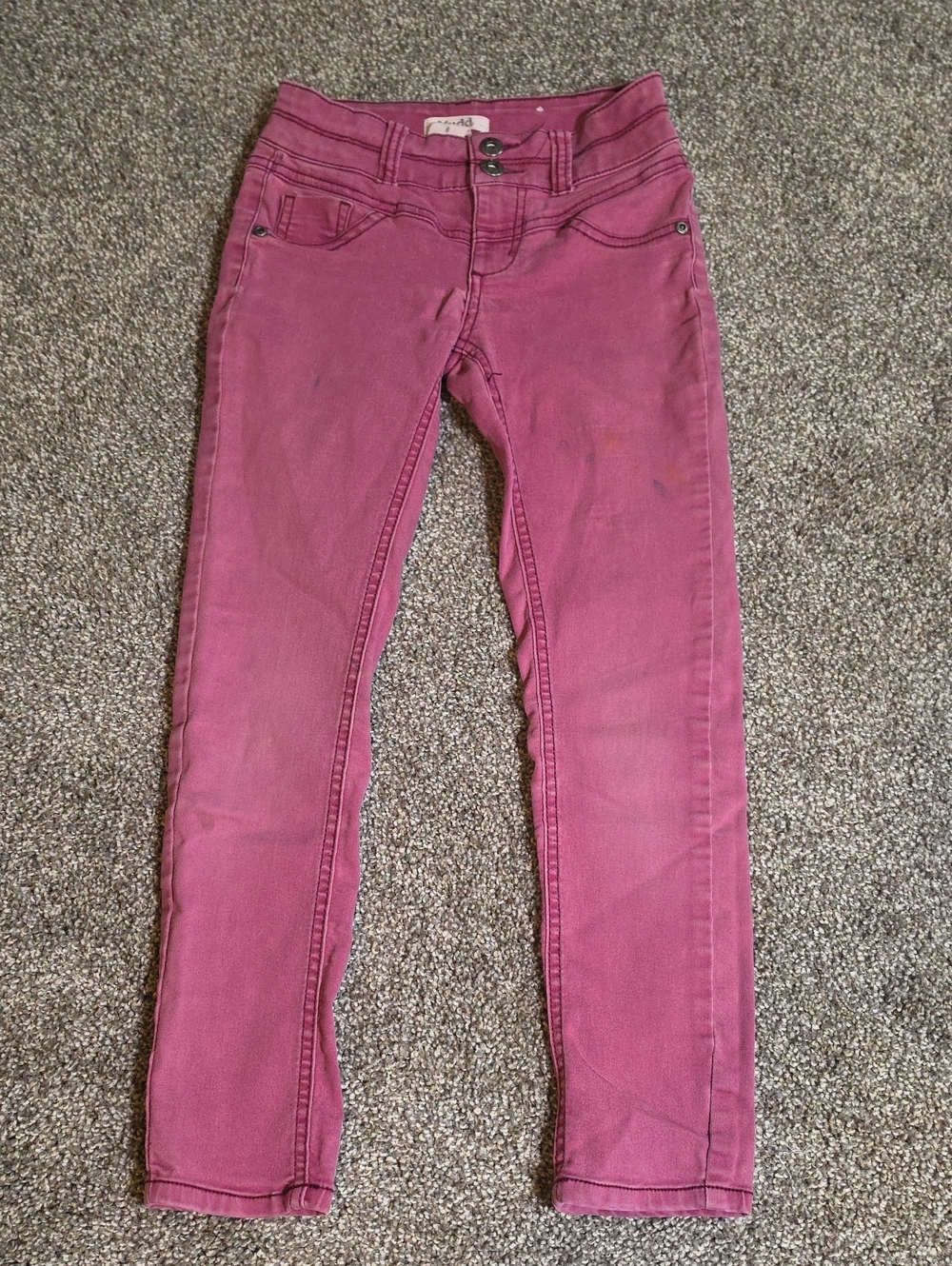 Mudd Girls 8 Pink Stretch Skinny Jeans